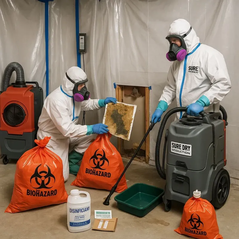 Contaminated Water Handling Protocols process in Saint David, AZ