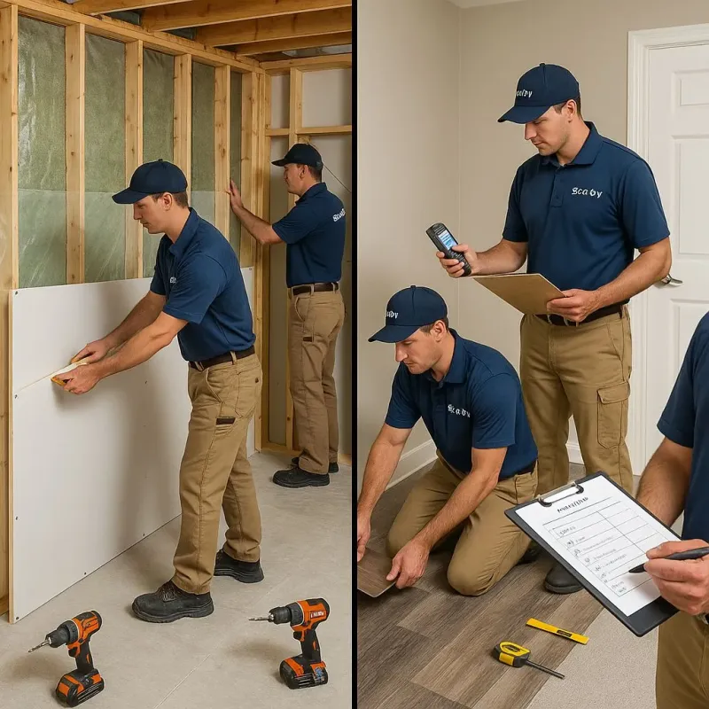 Repairs and Reconstruction process in Saint David, AZ